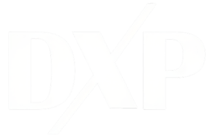 DXP logo white